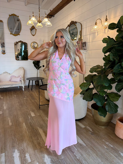 Mermaid Star Floral Dress