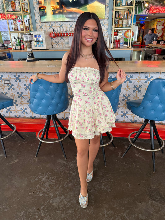 Lemon Rouge Mini Dress