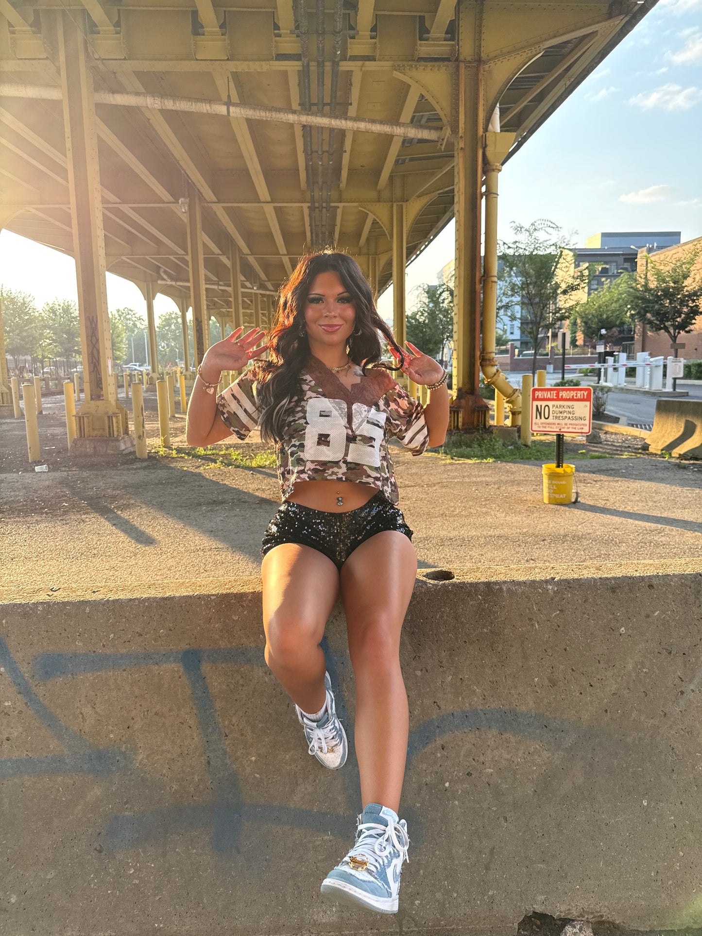 Revolving Door Mini Shorts