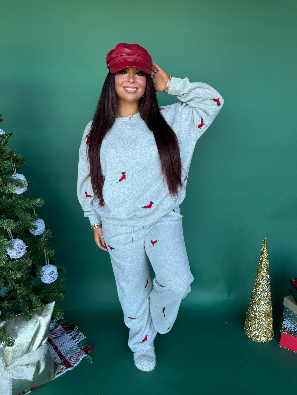 Santa Weenie Pant Grey FINAL SALE