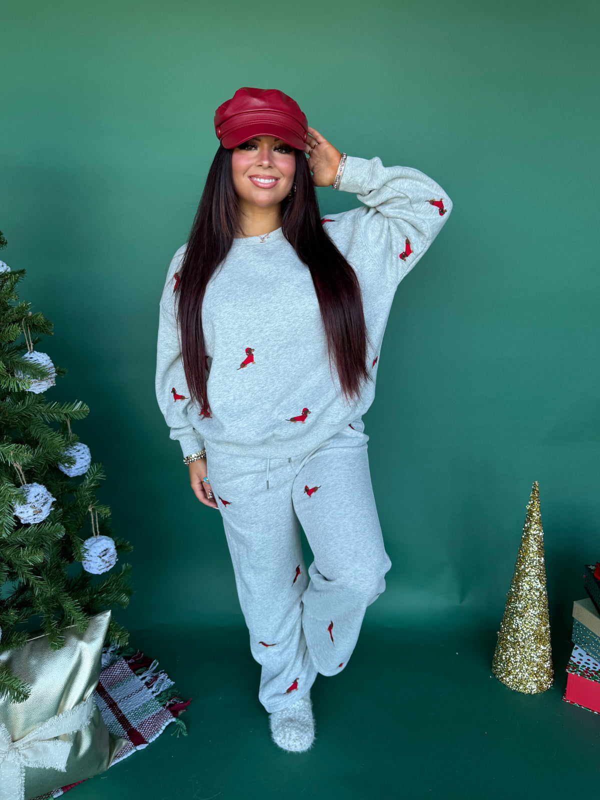Santa Weenie Pant Grey FINAL SALE