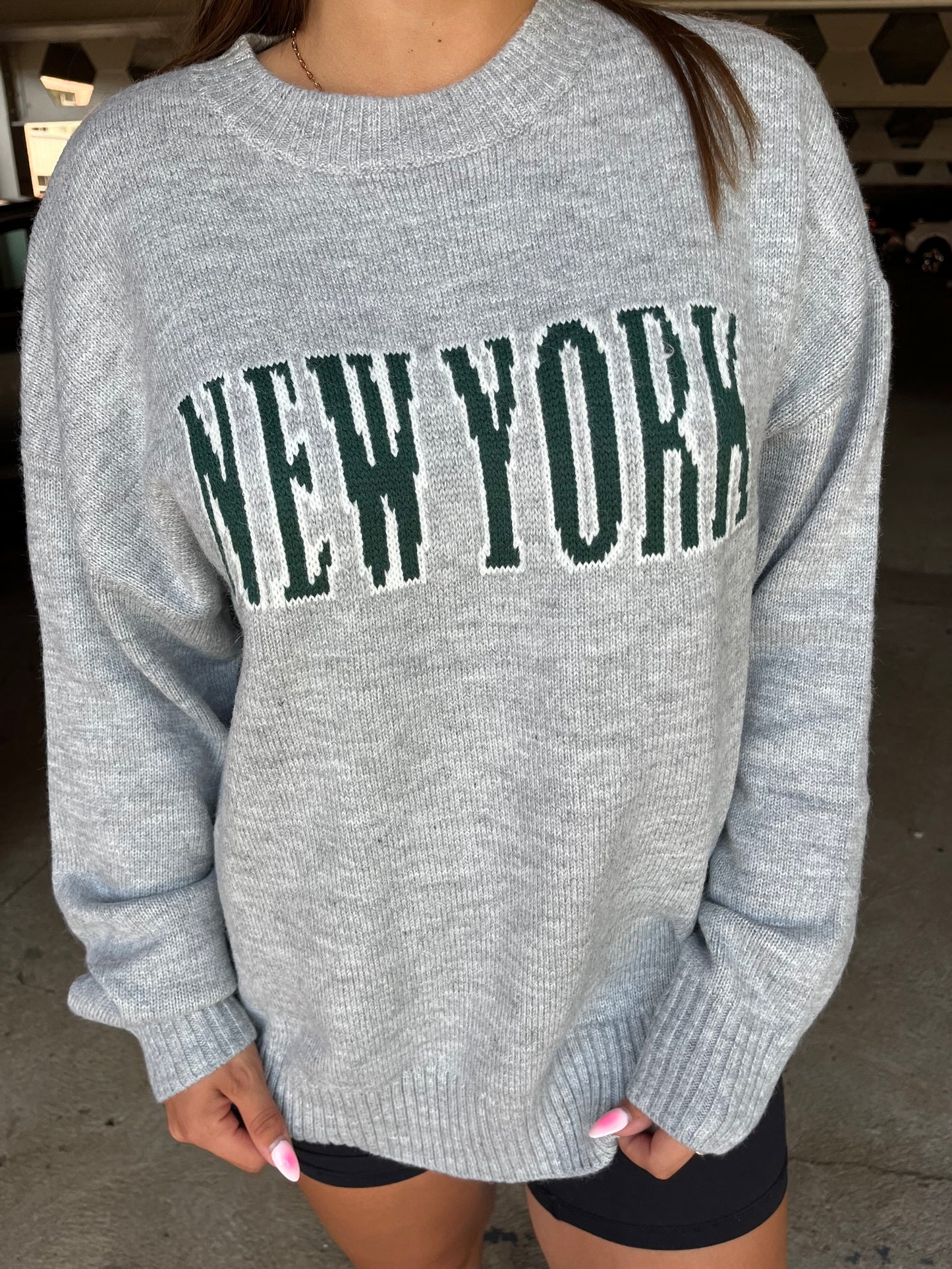 New York Sweater in Grey