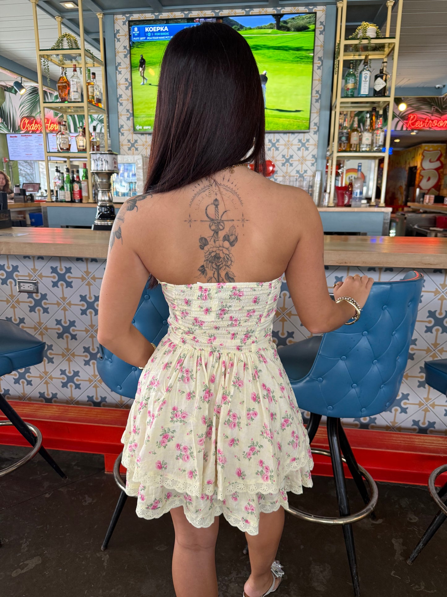 Lemon Rouge Mini Dress