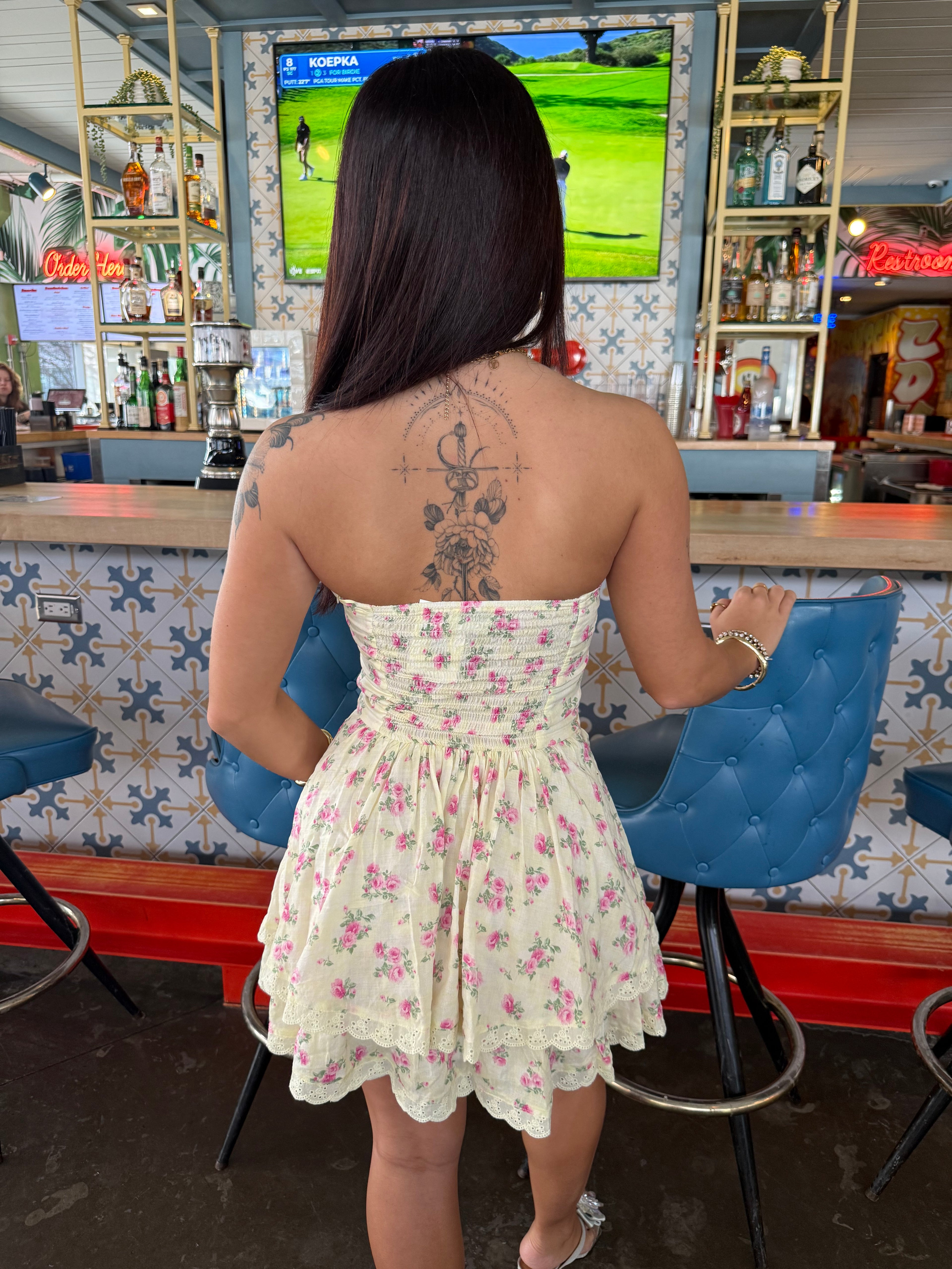 Lemon Rouge Mini Dress