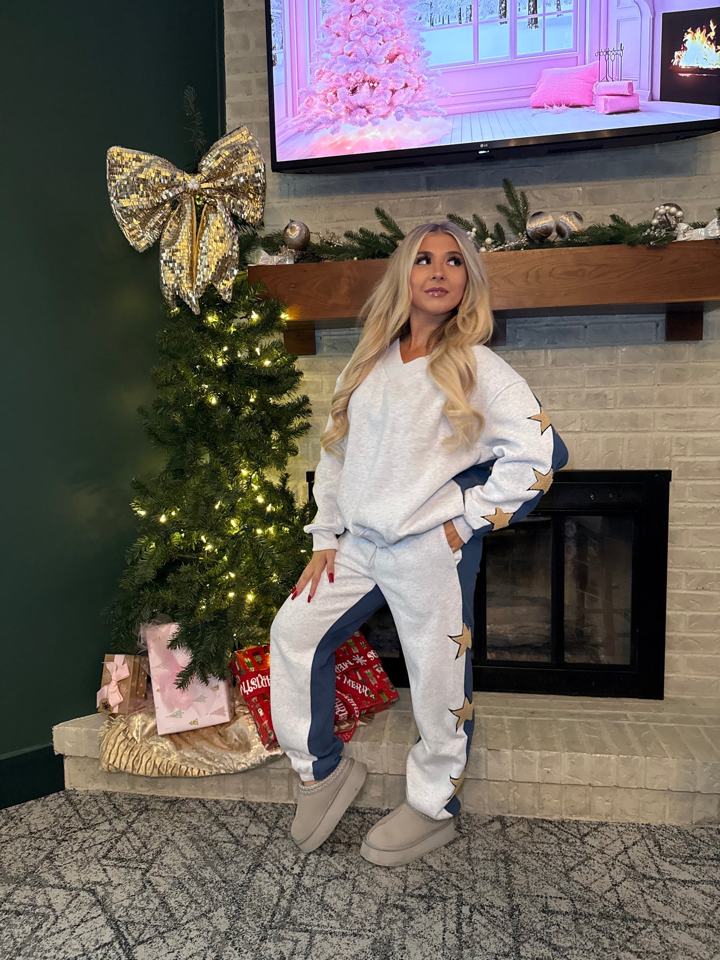 Starry Night Set NAVY (PANT ONLY)