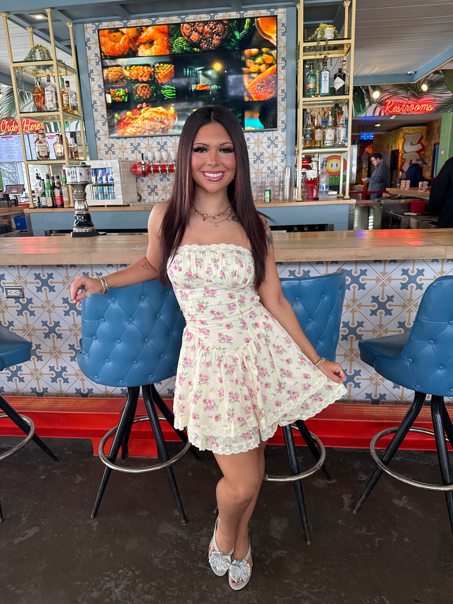 Lemon Rouge Mini Dress