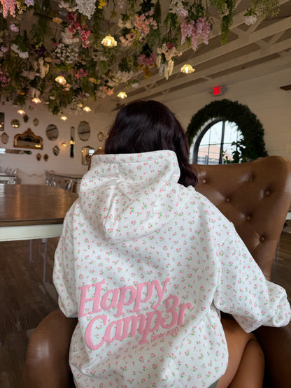 Happy Camp3r Tea Rose Puff Series Hoodie