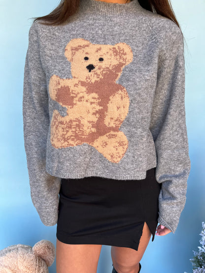 Beary Soft Grey Sweater