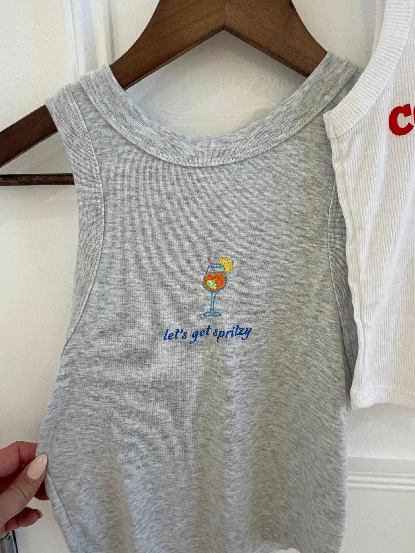 Spritzy Tank in Grey