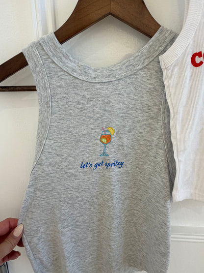 Spritzy Tank in Grey