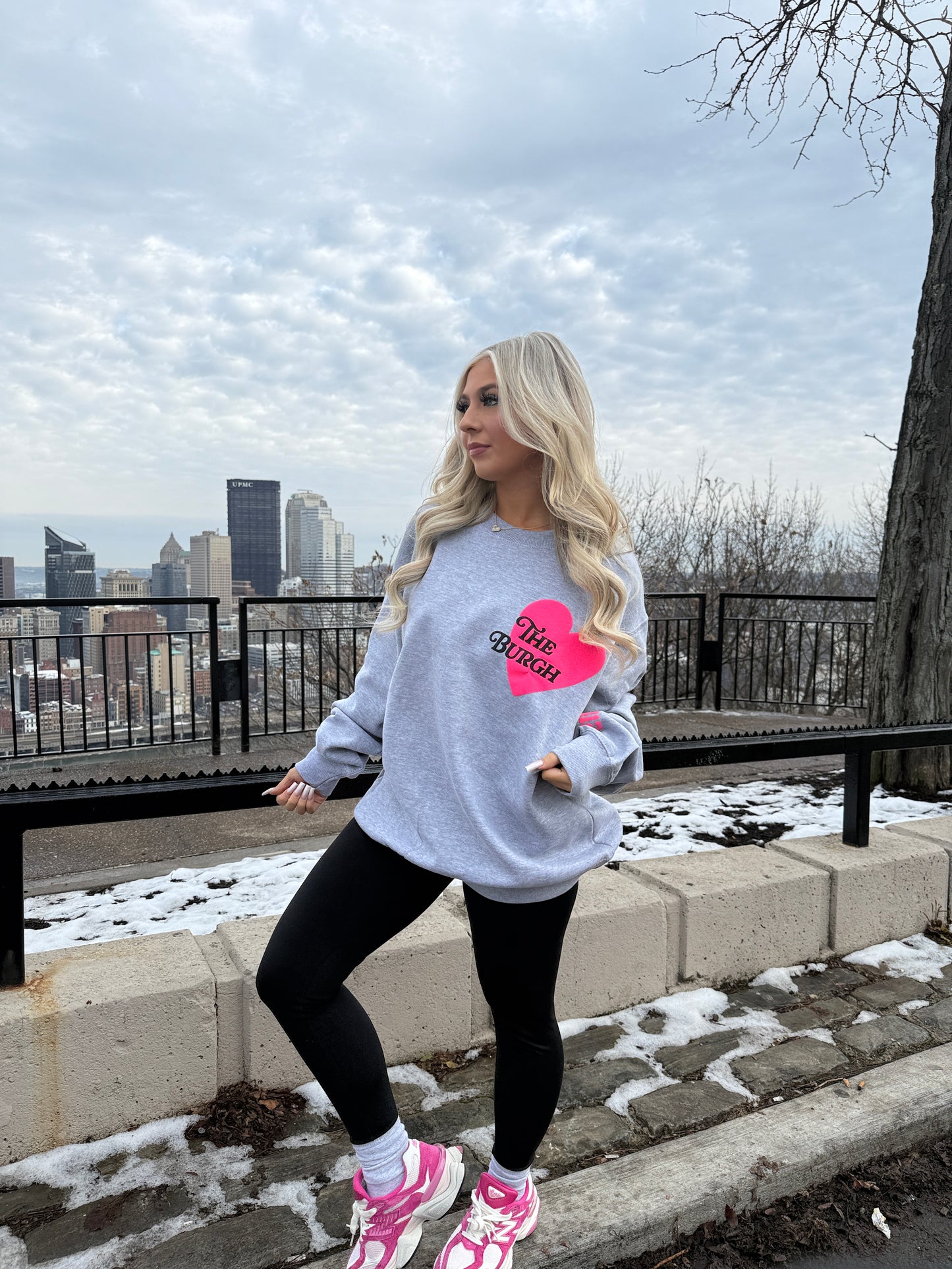 The Burgh Heart Crewneck