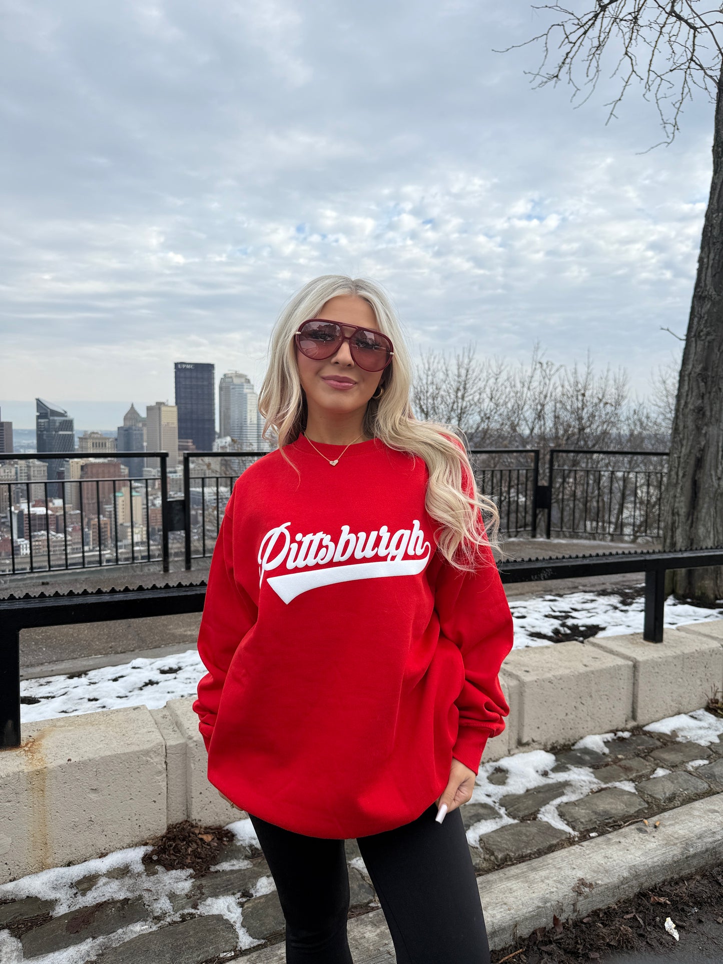 Red Pittsburgh Varsity Crew