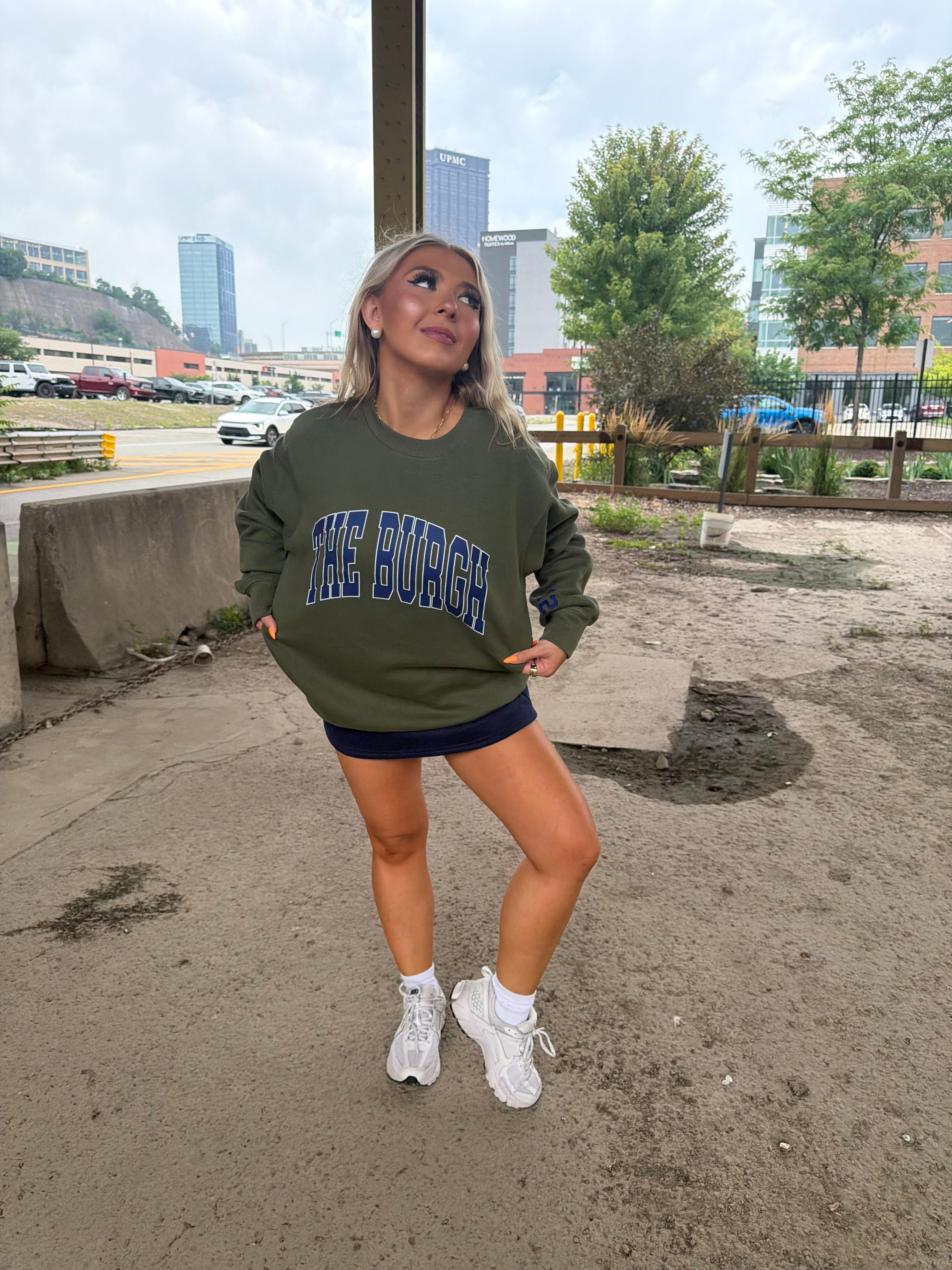 The Burgh 412 Crew Green/Navy