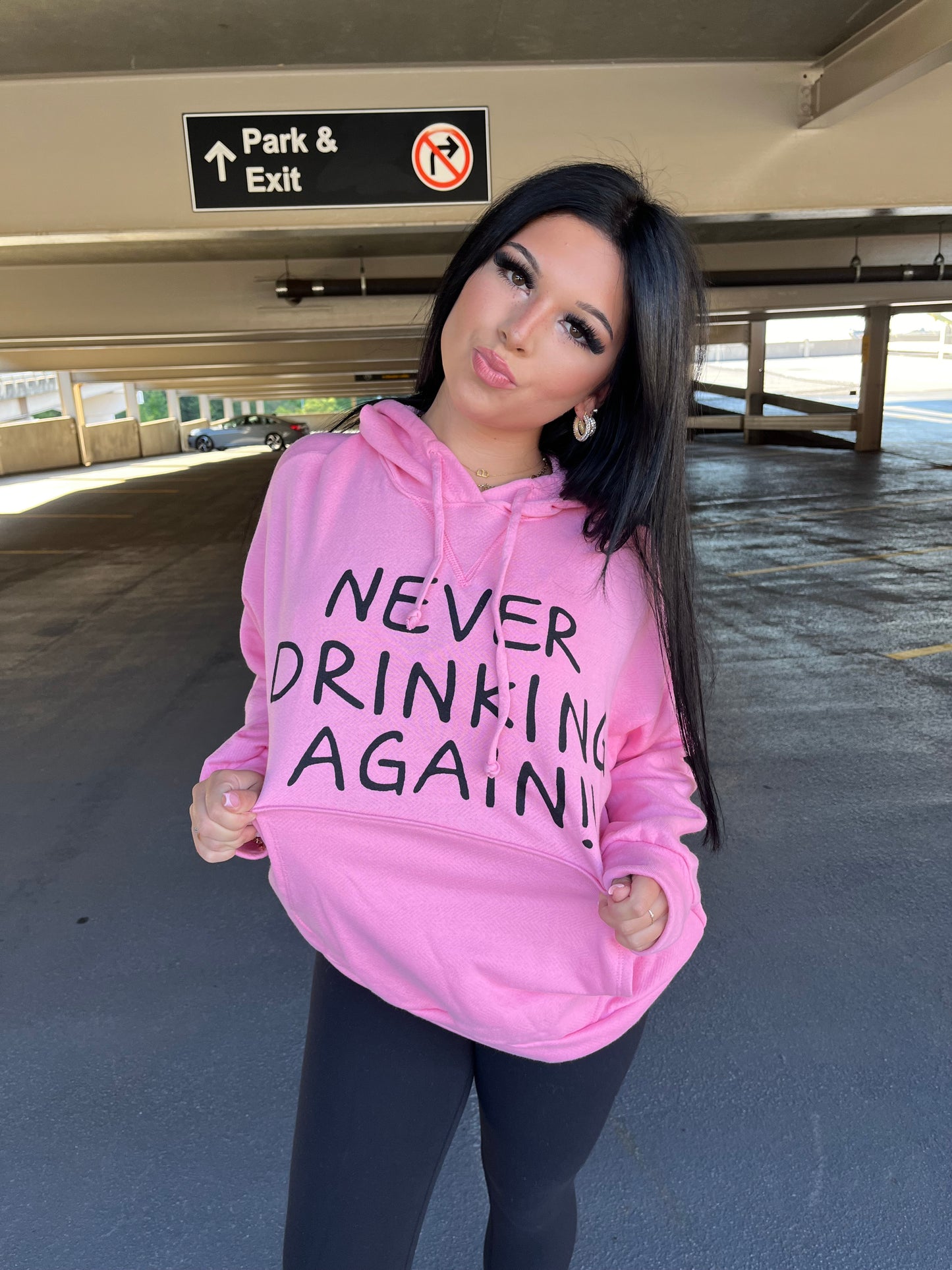 Never Drinking Again Hoodie