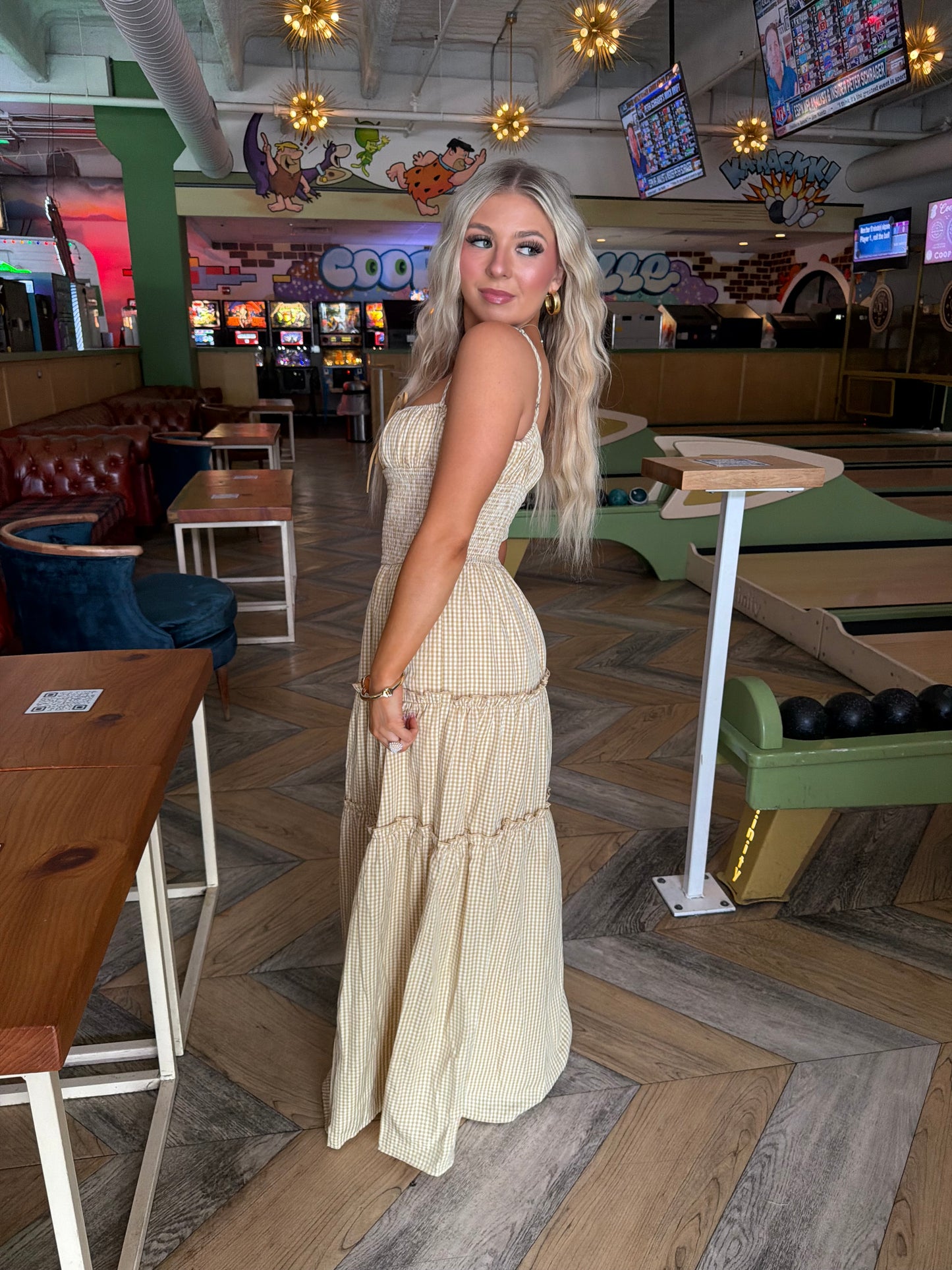Manchild Yellow Maxi Dress