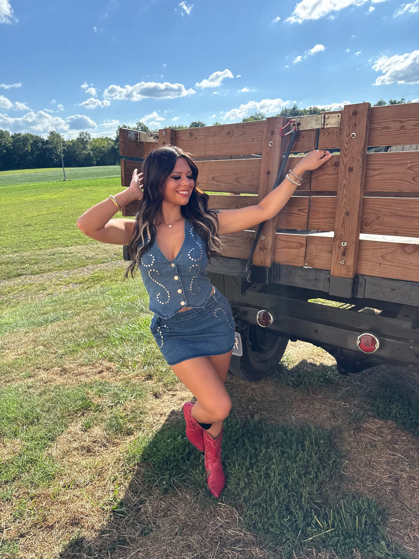 Western & Wild Set (SKIRT)