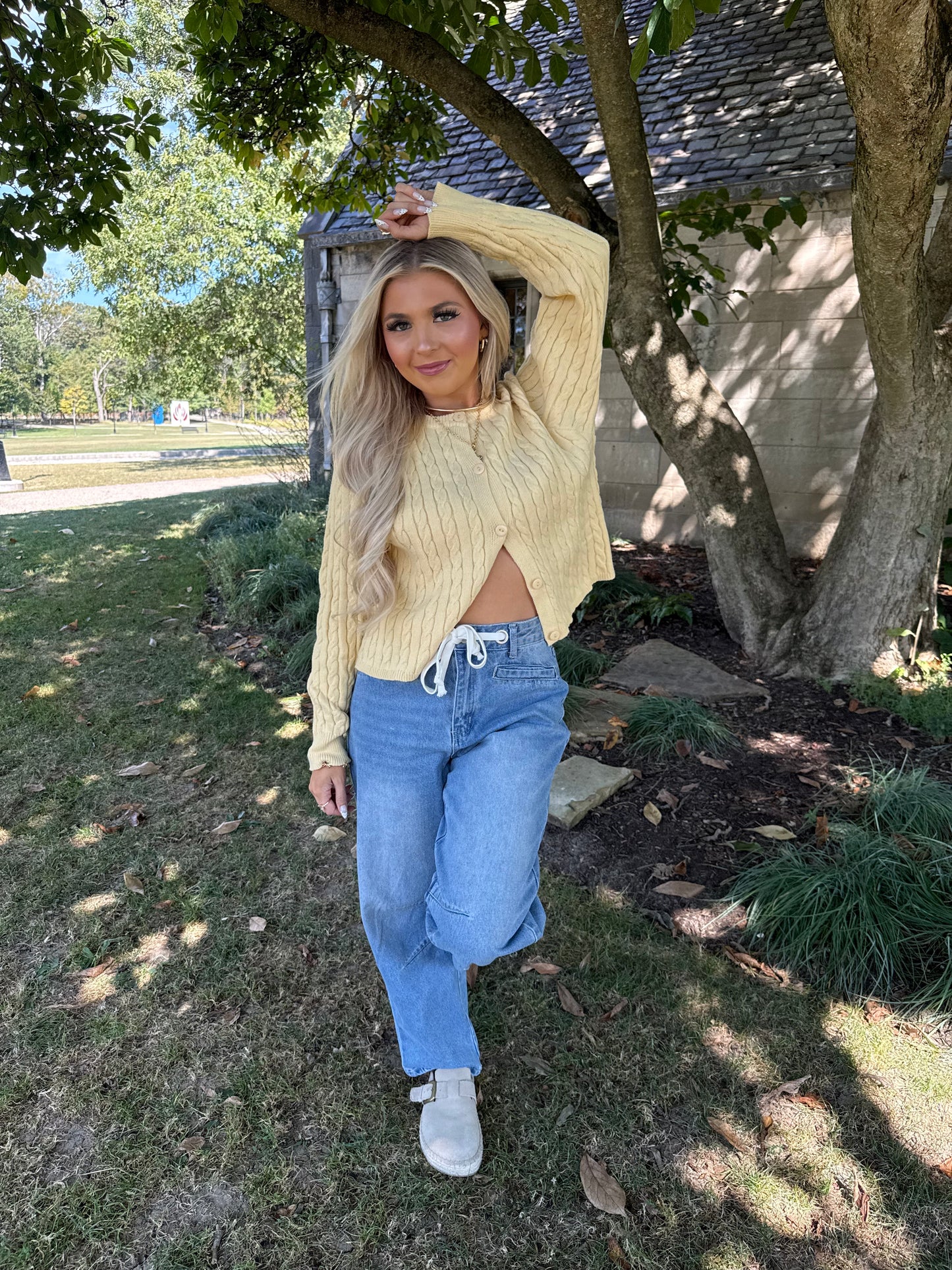 Belles & Babes Barrel Jeans