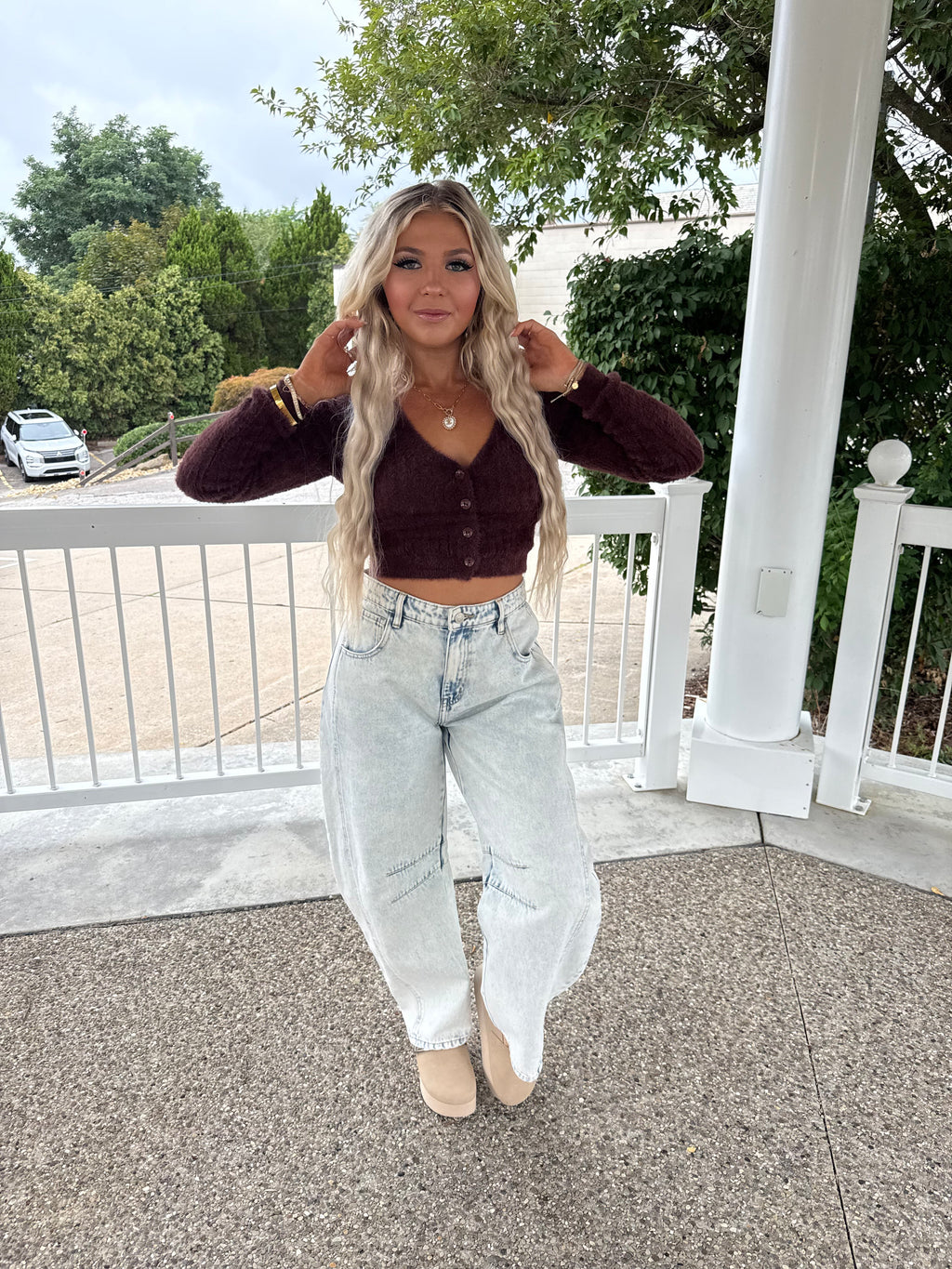 Lighter Love Barrel Jeans