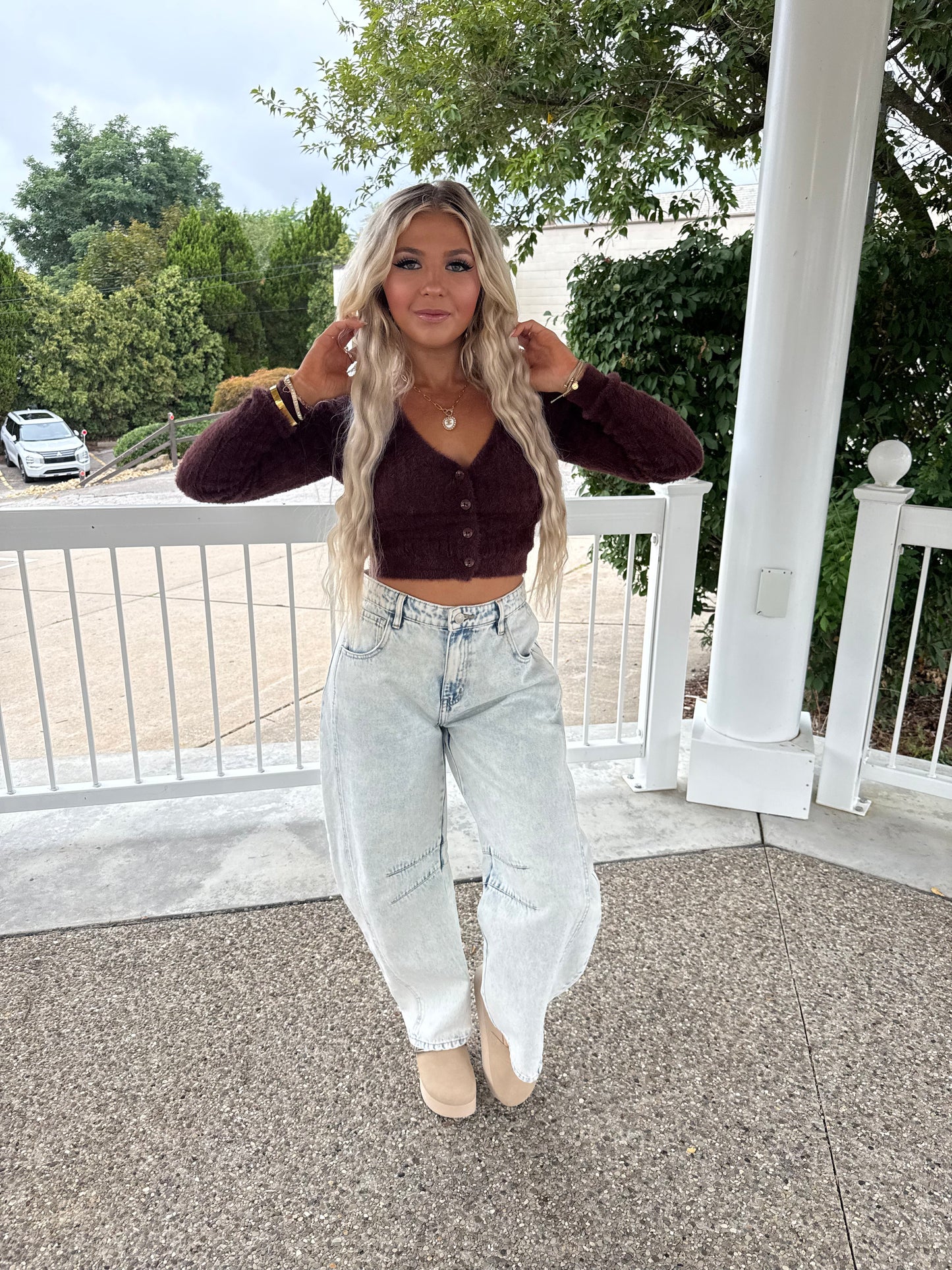 Lighter Love Barrel Jeans