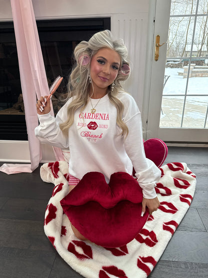 Gardenia Branch XoXo Crewneck