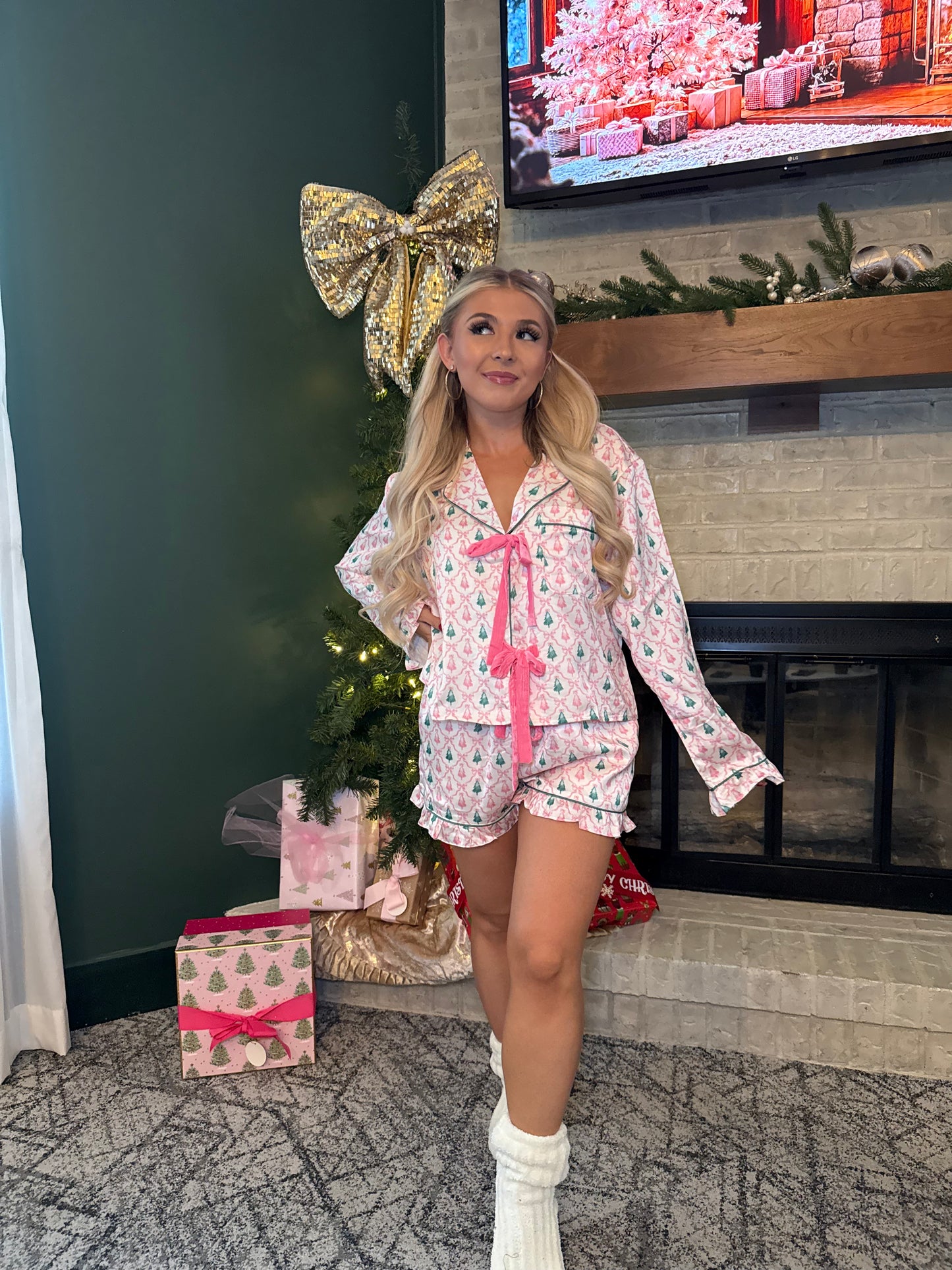 Christmas Tree Farm Jammies (SOLD TOGETHER)