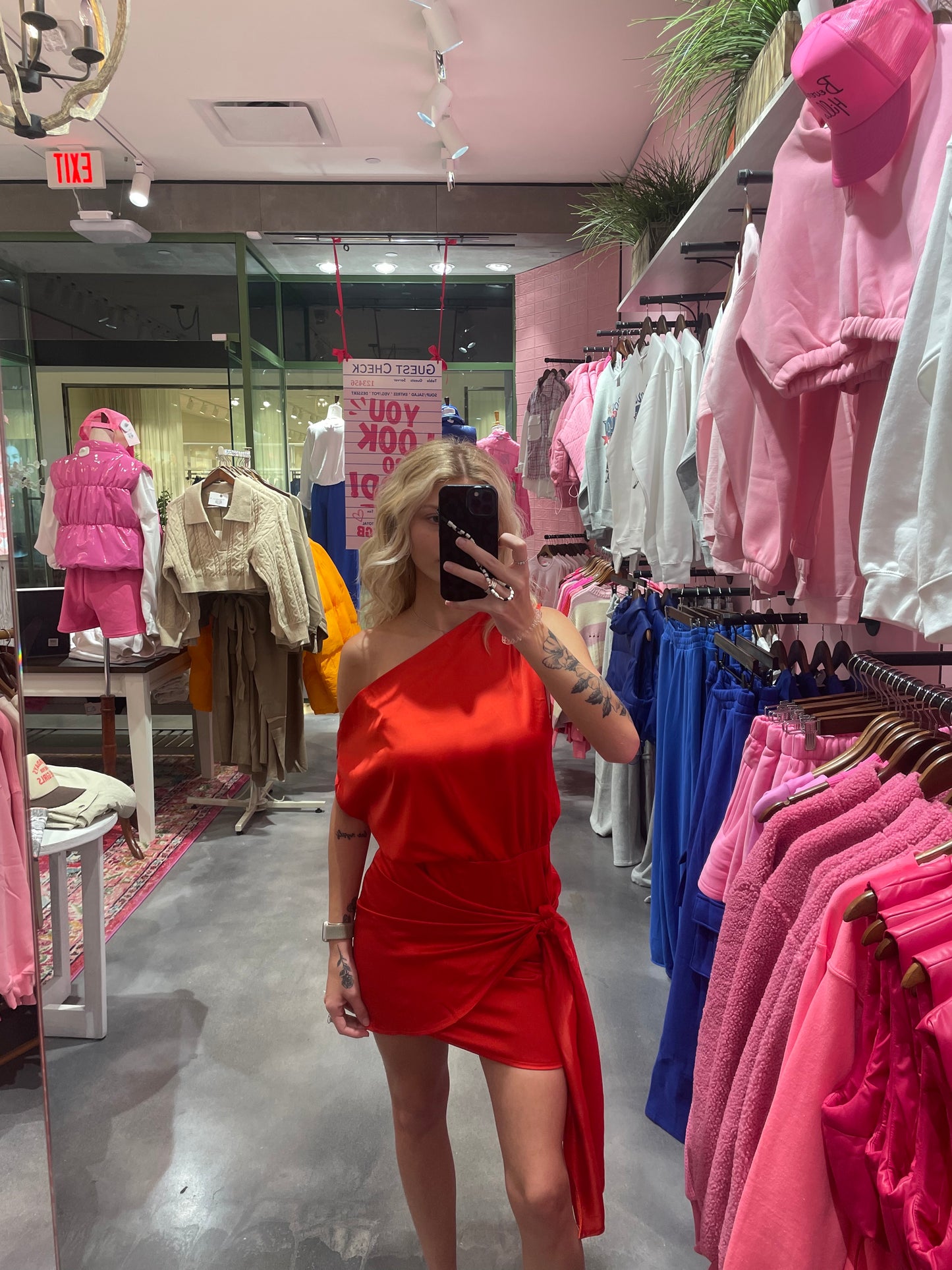 Scarlet Wrap Dress