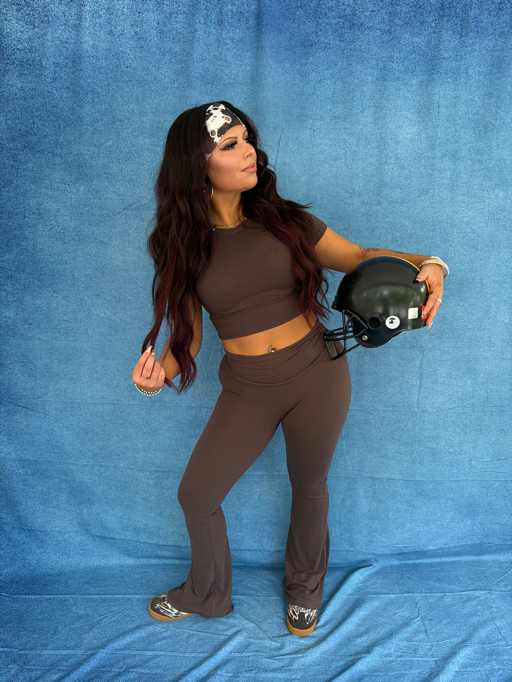 Shopping Addiction S/S in Chocolate