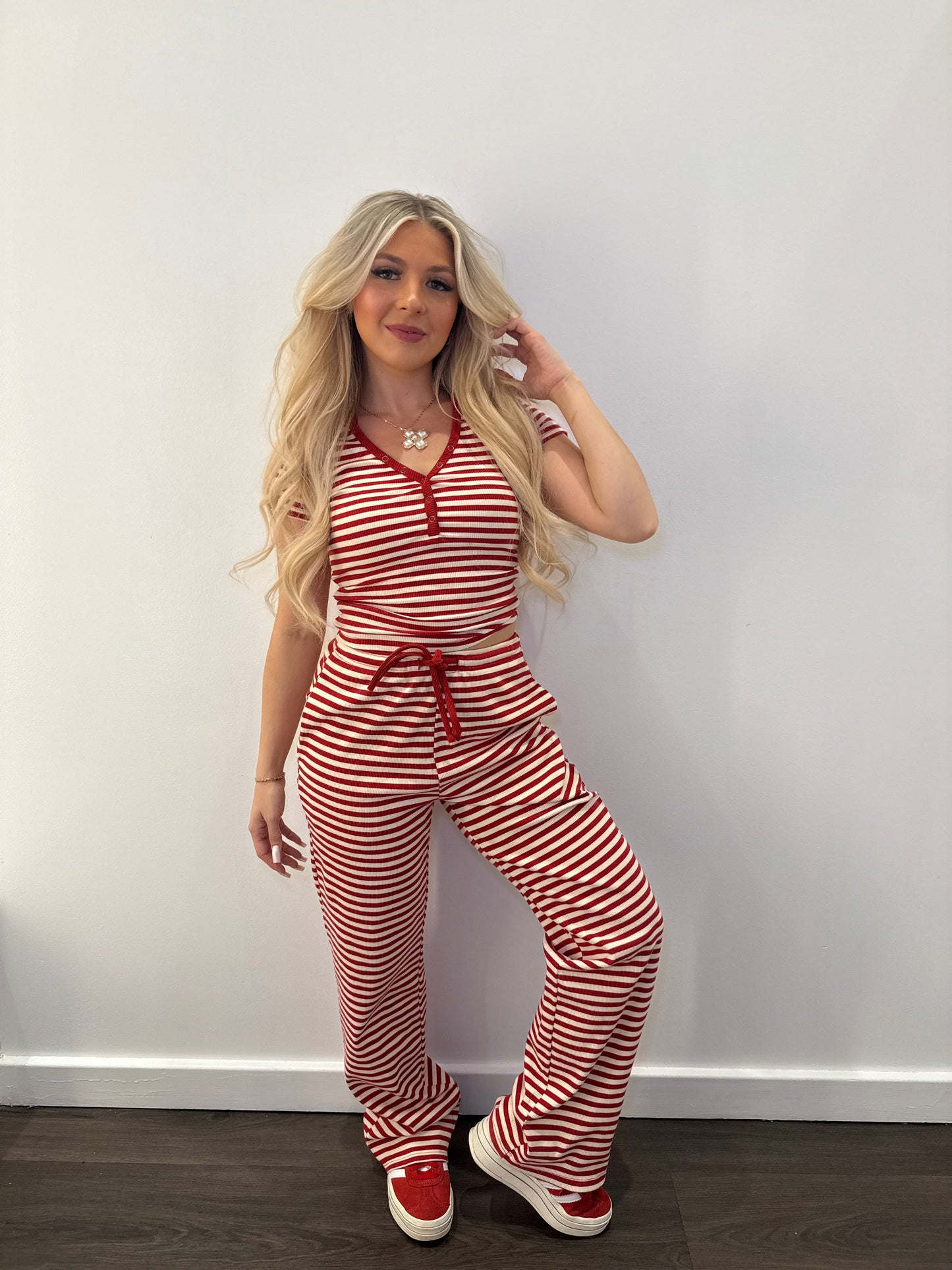 Candy Cane Stripe Set (TOP ONLY)