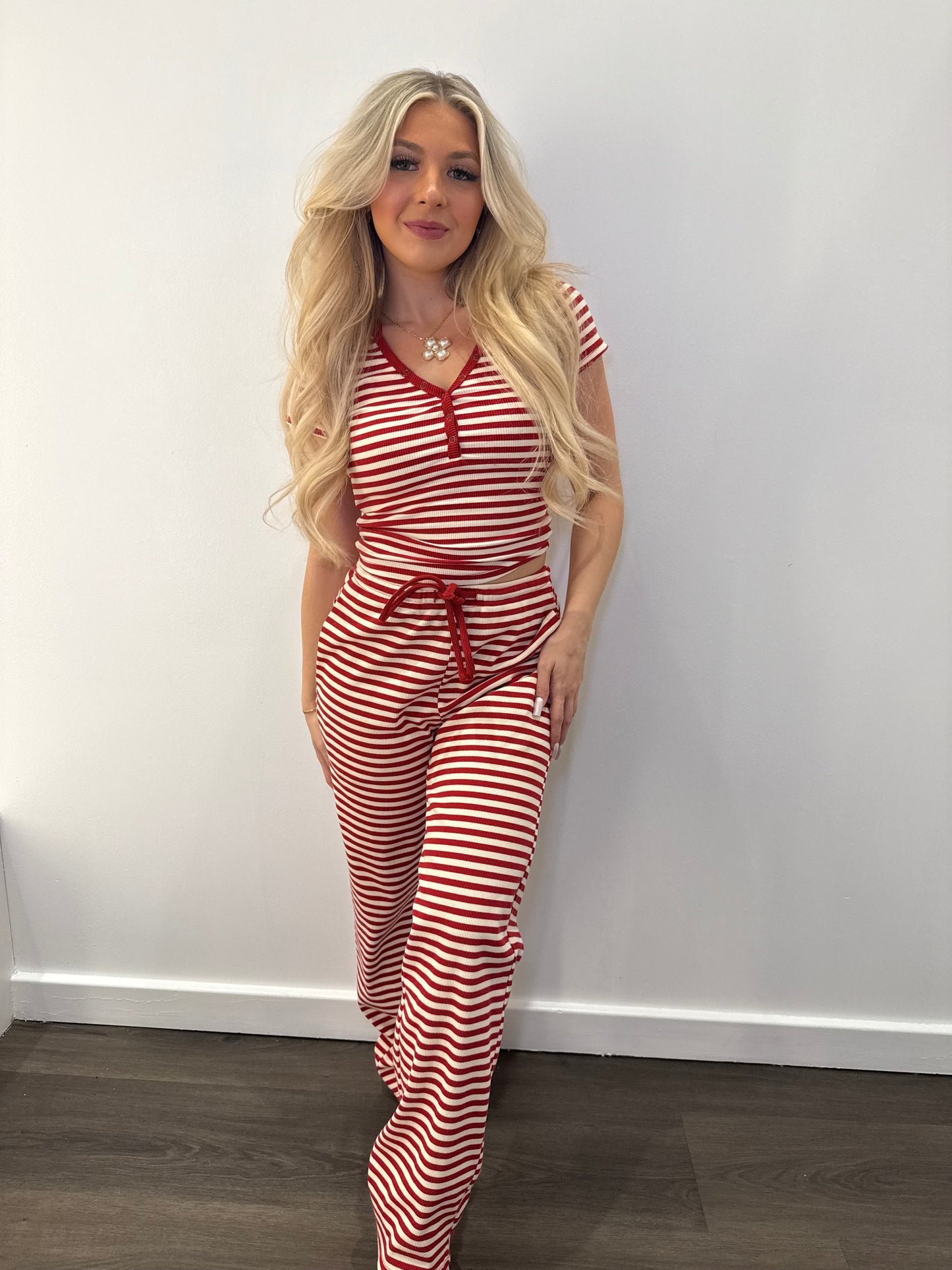 Candy Cane Stripe Set (TOP ONLY)