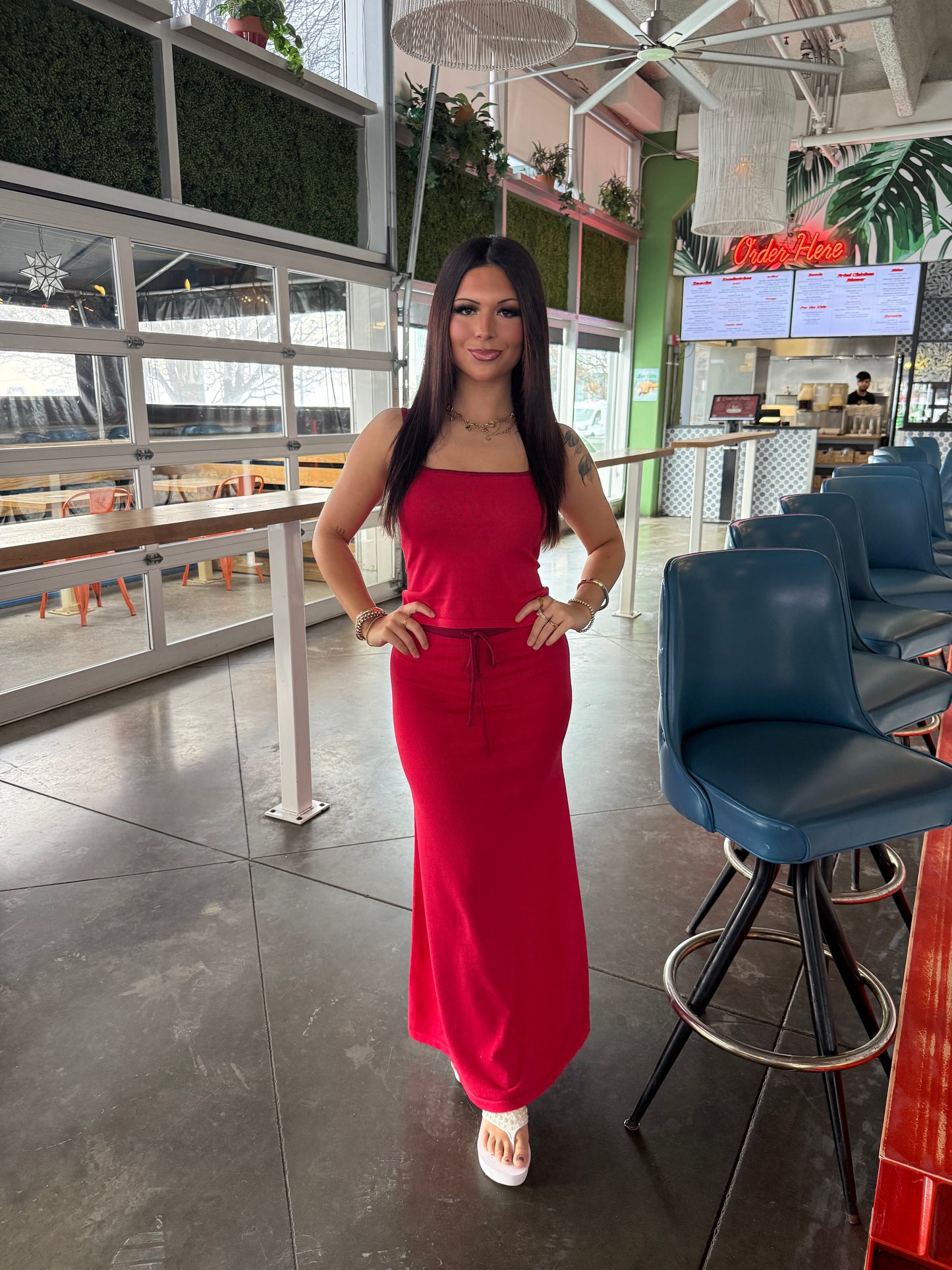 Vivid Val Set RED (TOP ONLY)