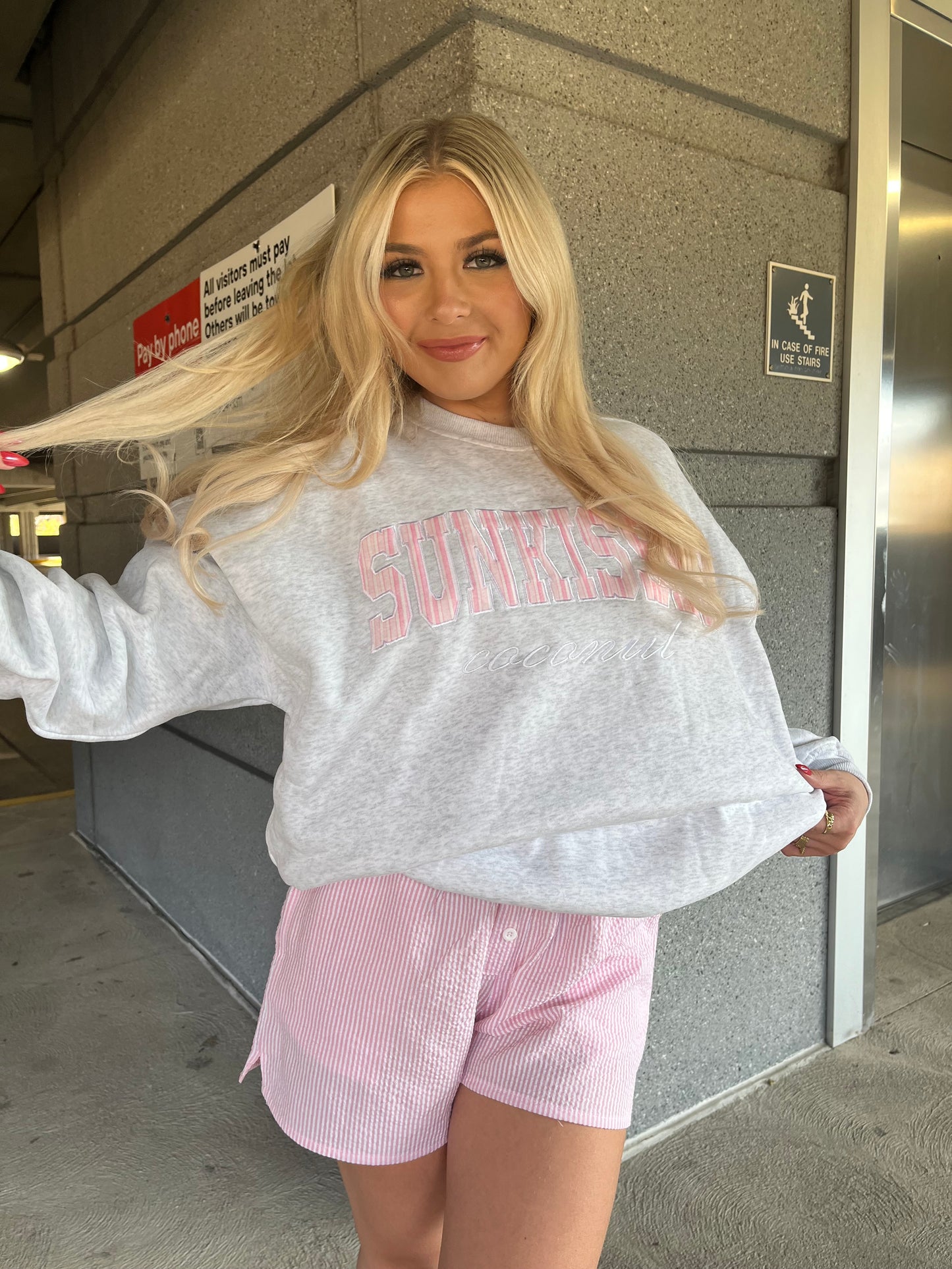 SC Vogue Sweatshirt in GREY