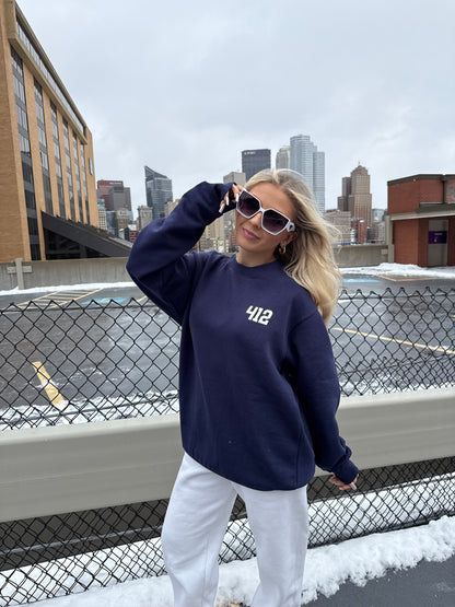 412, W/ Love PGH in Navy