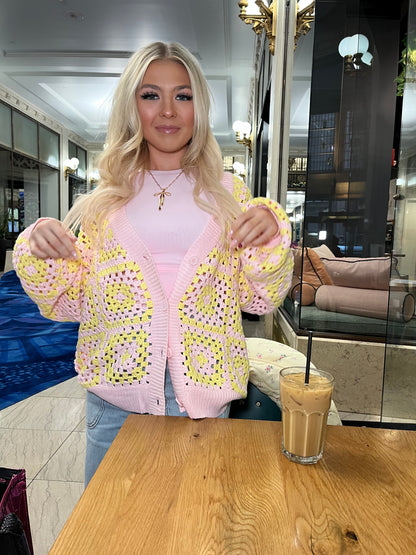 Strawberry Banana Oversized Cardi