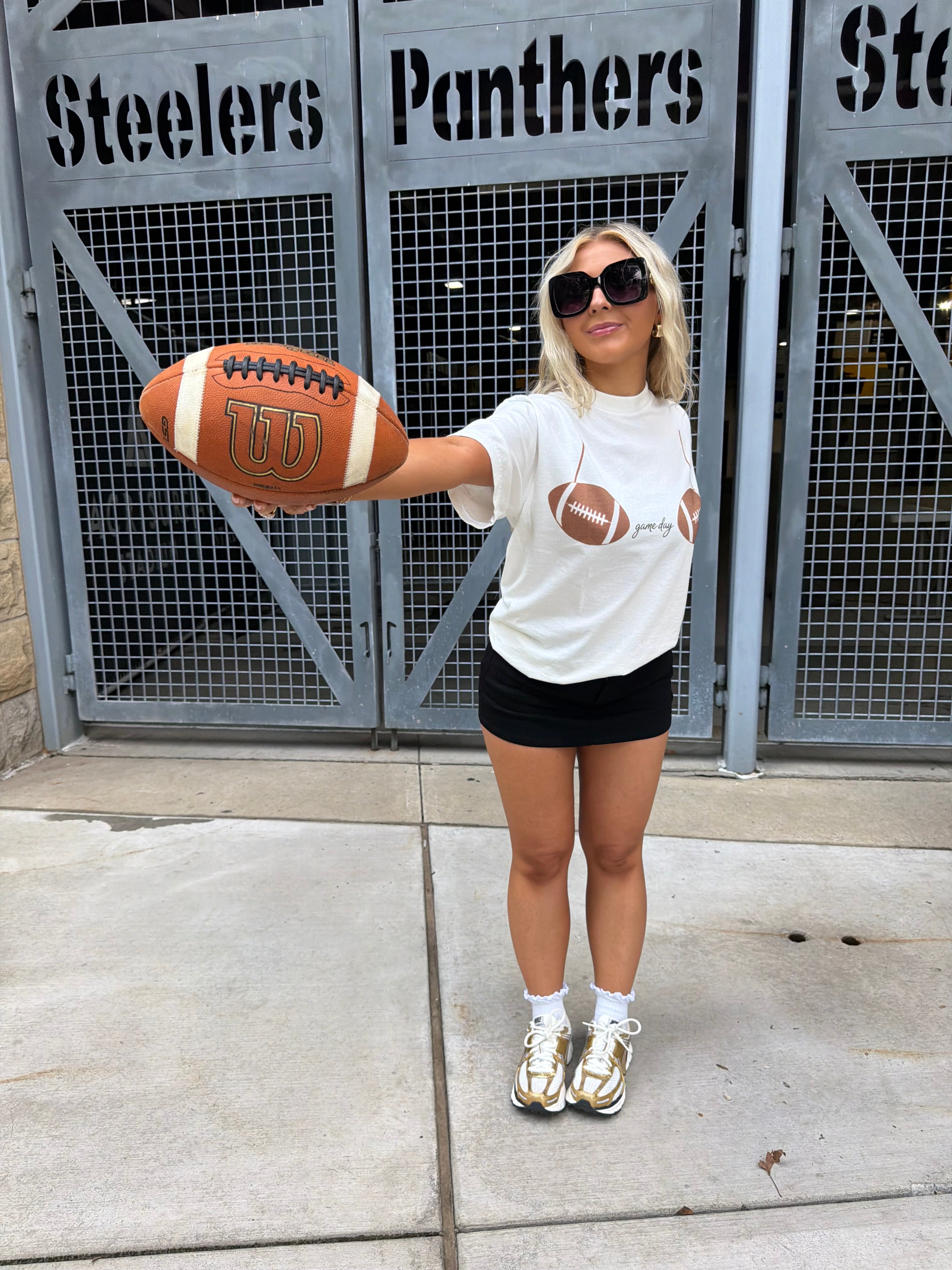 Football Bra Tee