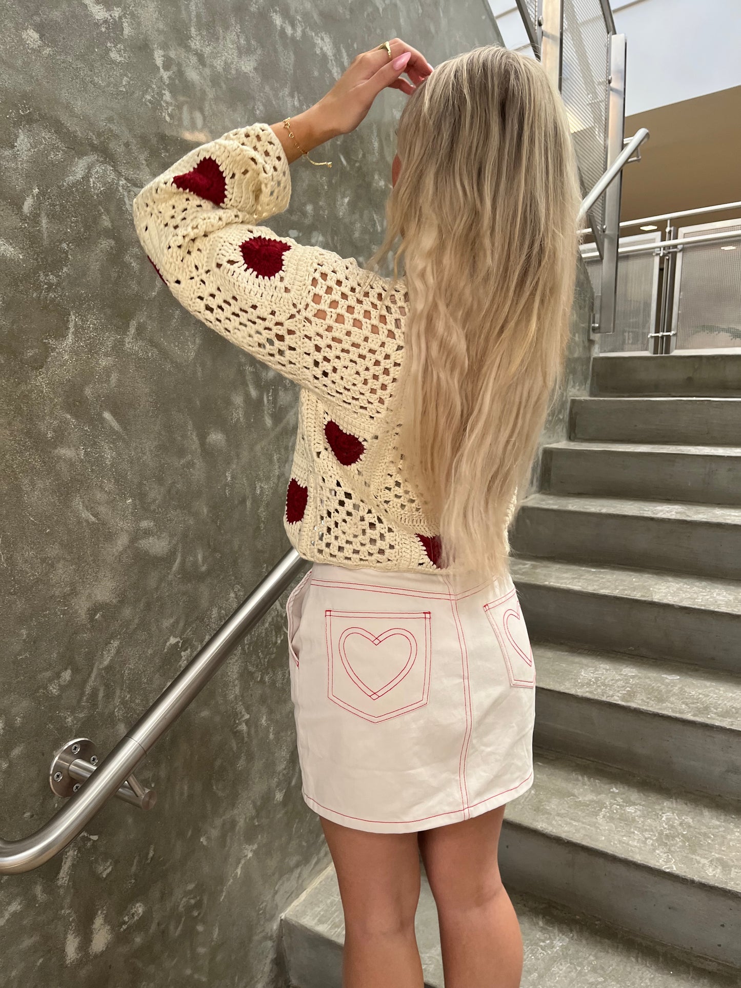 Hearts Behind You Skirt