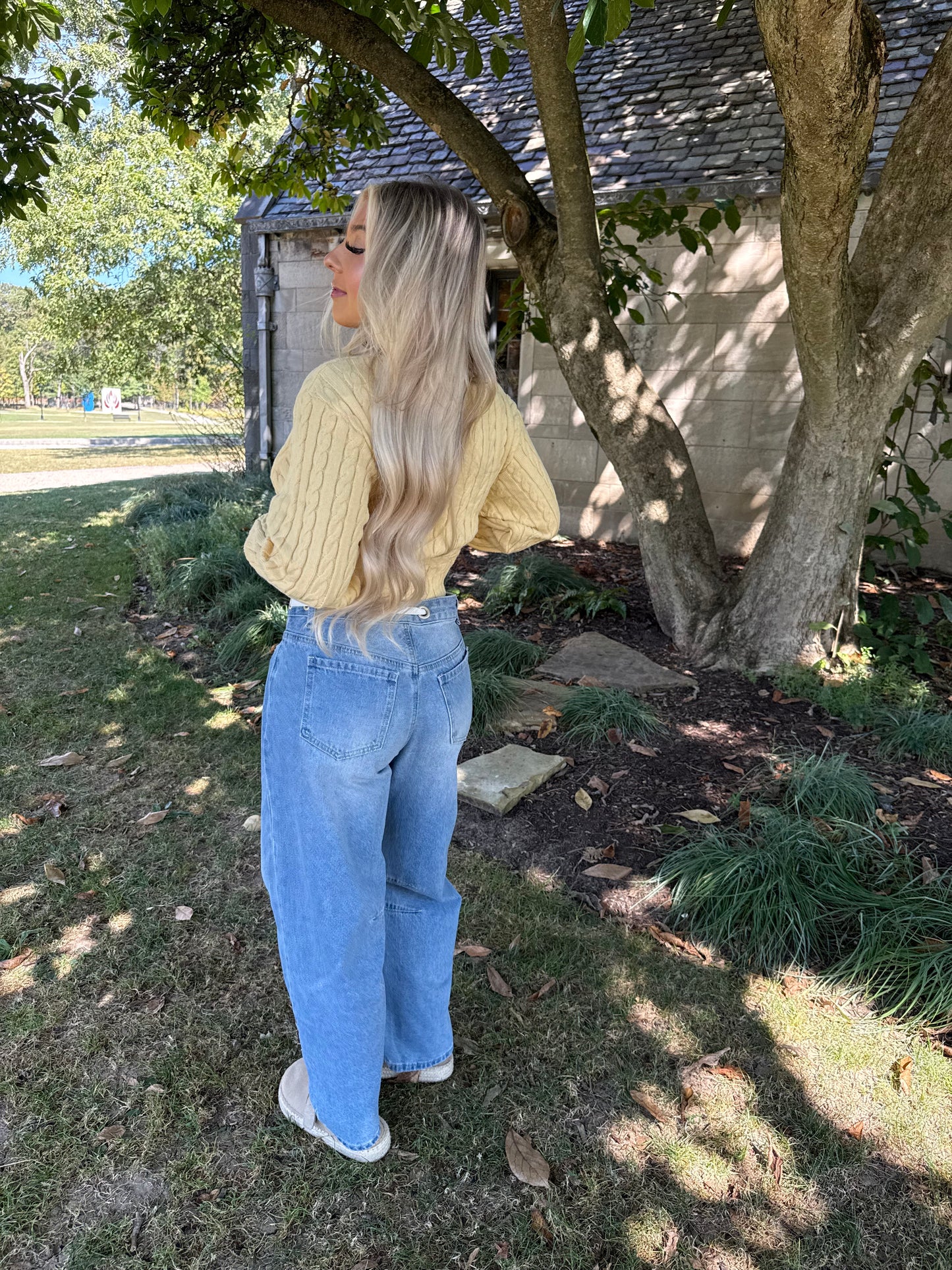 Belles & Babes Barrel Jeans