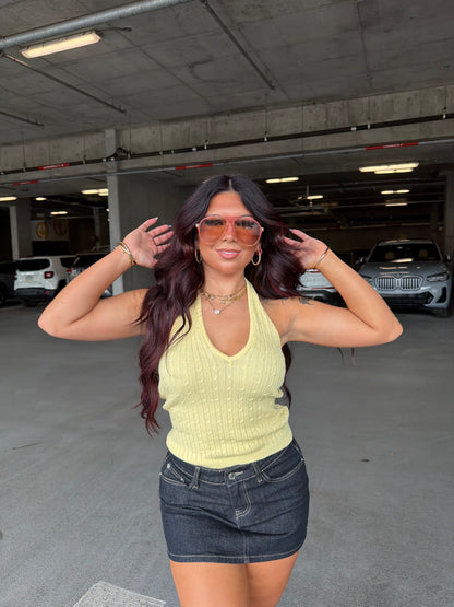 Butter Biscuit Halter Top