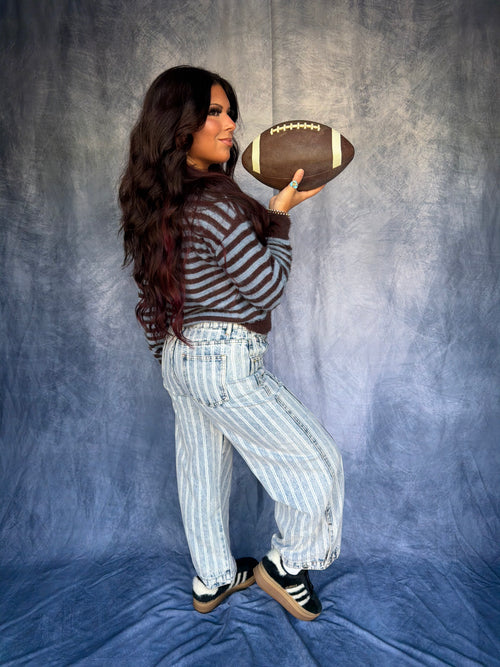 Savannah Stripe Jeans