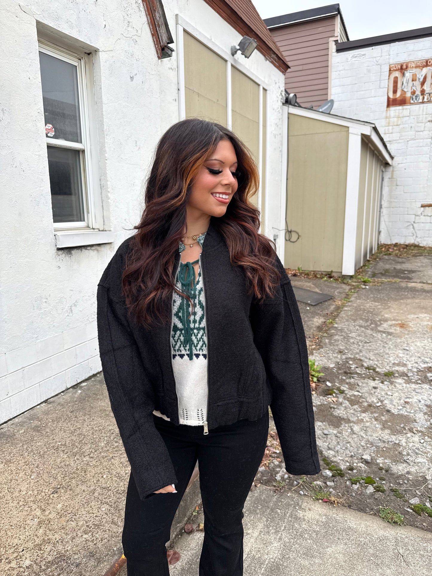 Sweet Nothing Black Bomber