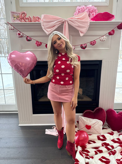 Blushing Baddie Skirt