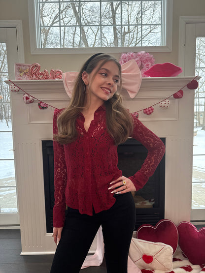 Rose Romance Lace L/S