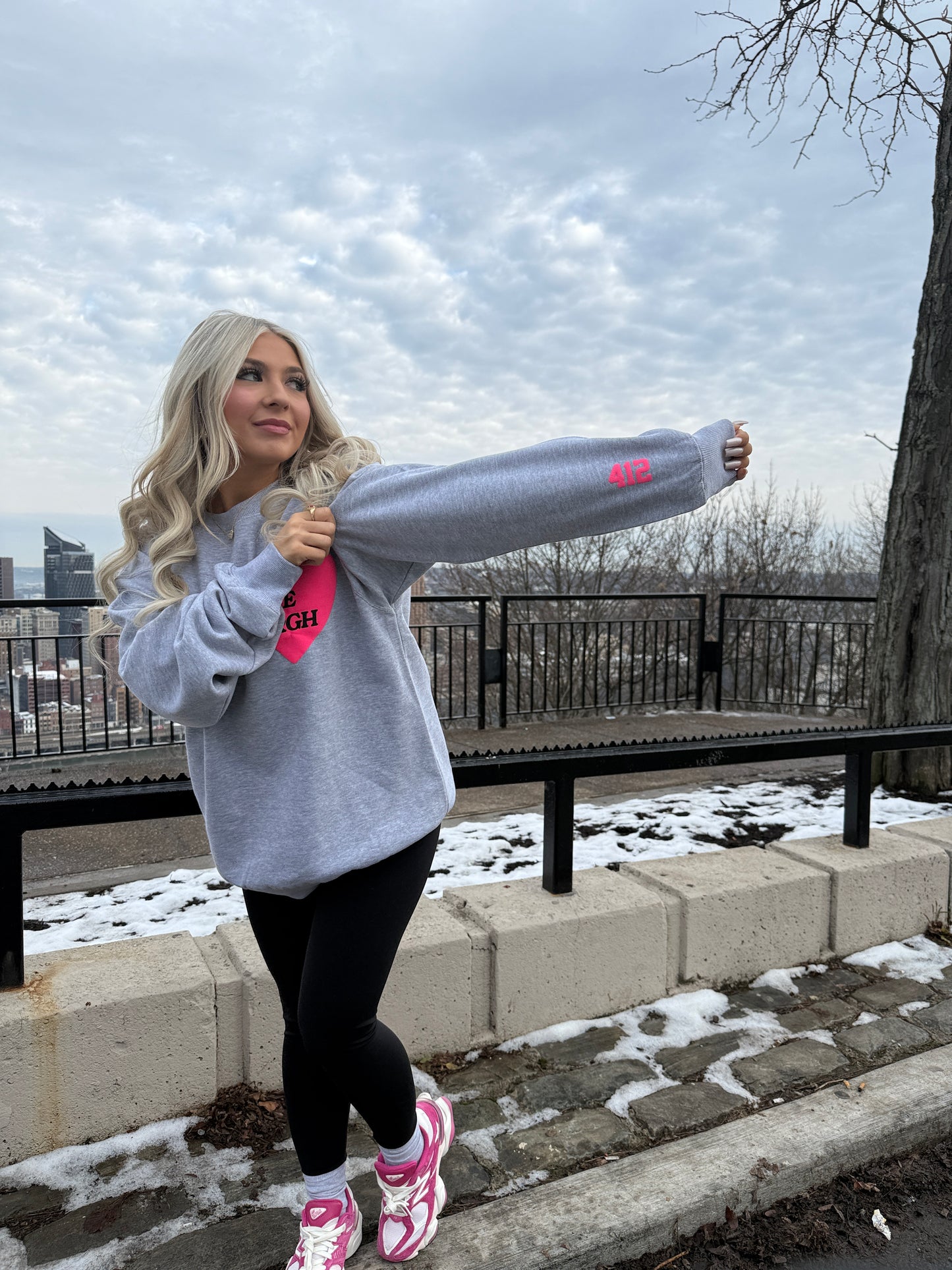 The Burgh Heart Crewneck