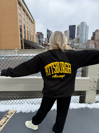 412, W/ Love PGH in Black/Yellow