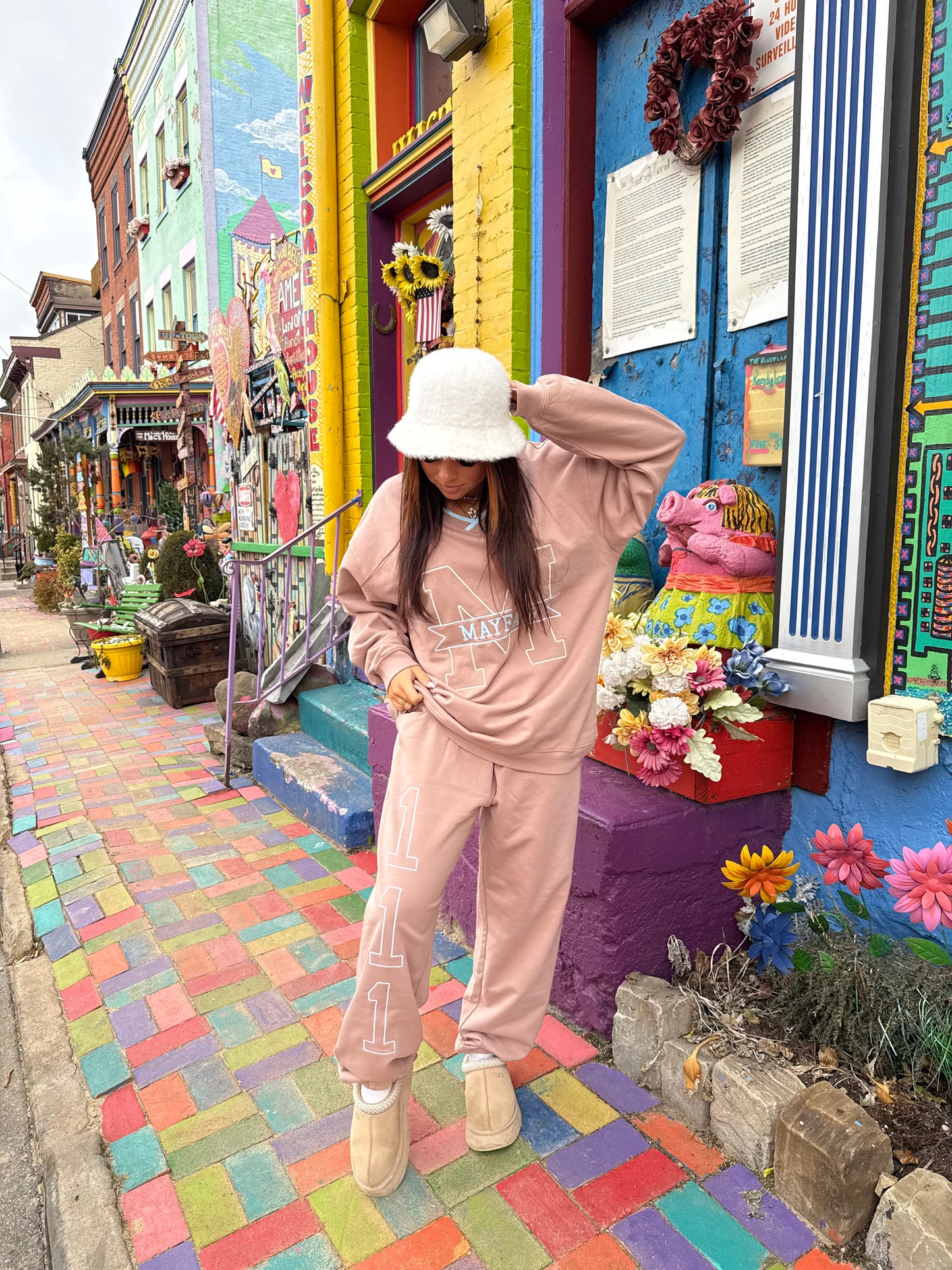 The Mayfair Group Angels V-Neck Sweatshirt