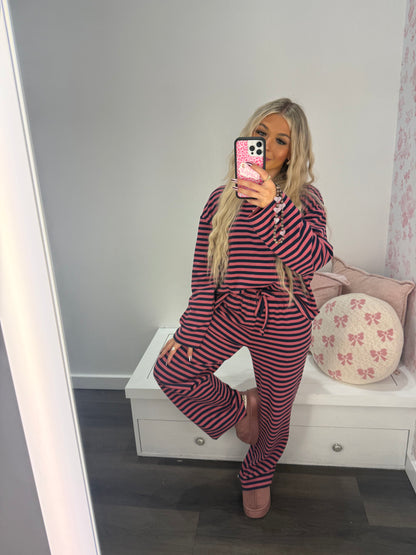 Berry Bliss Striped Set (TOP)