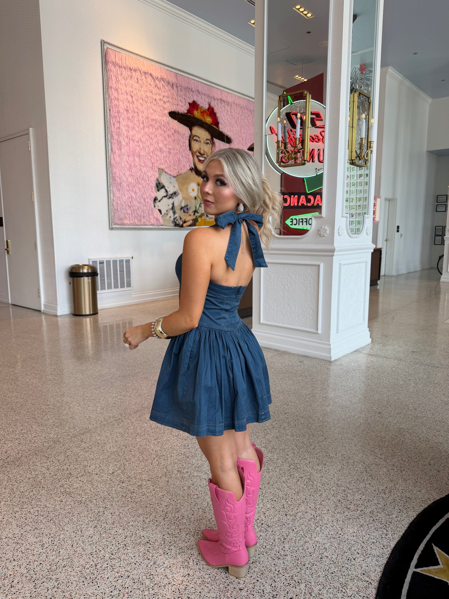Magnify Denim Dress