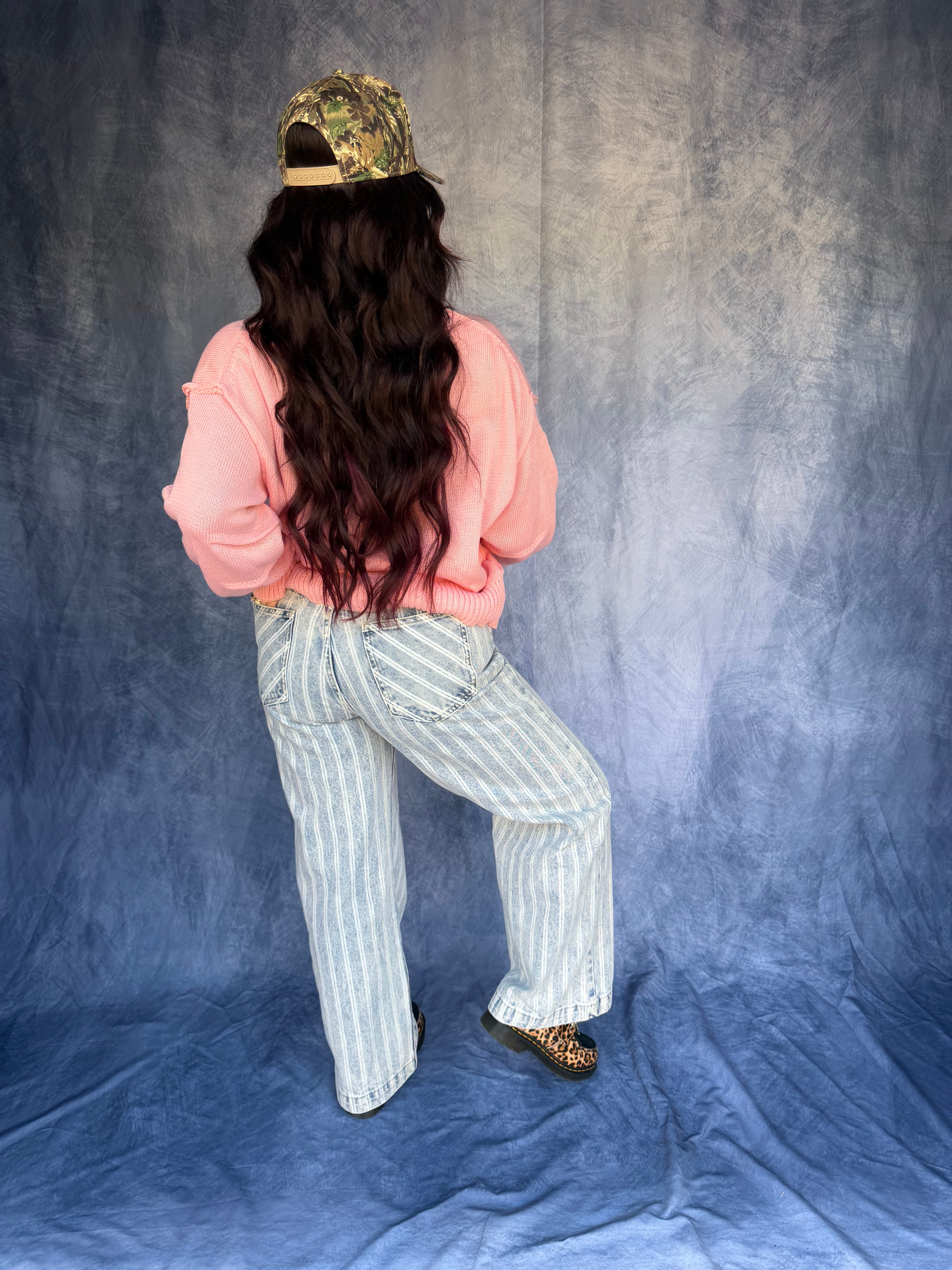 Barrel Style Sweater in Pink
