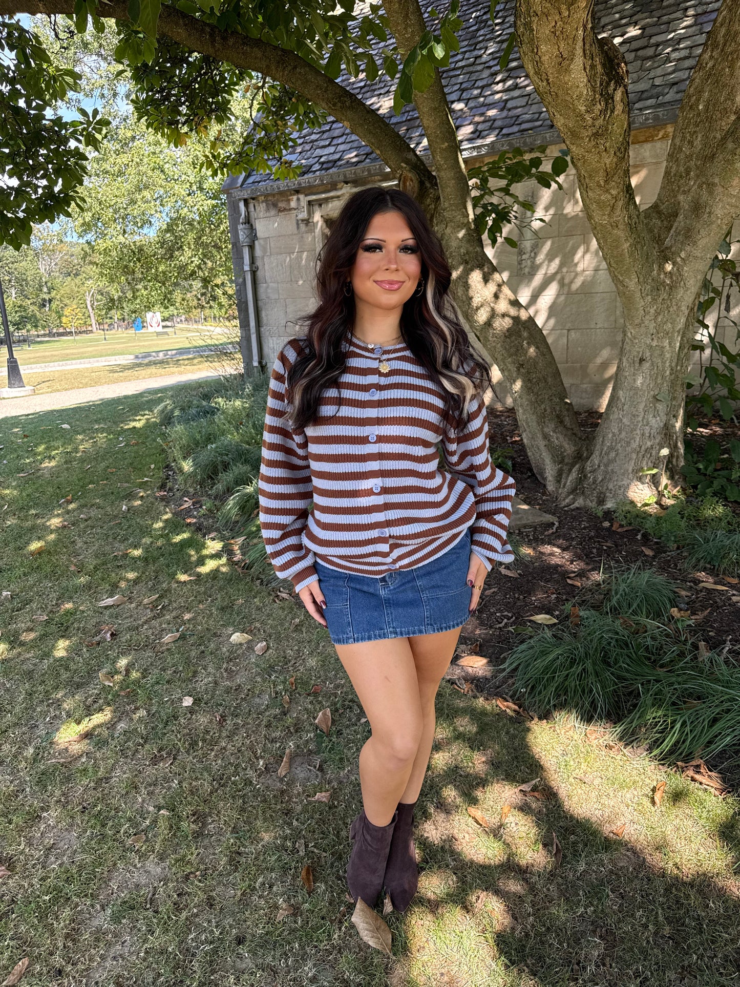 Belles & Babes Denim Skirt