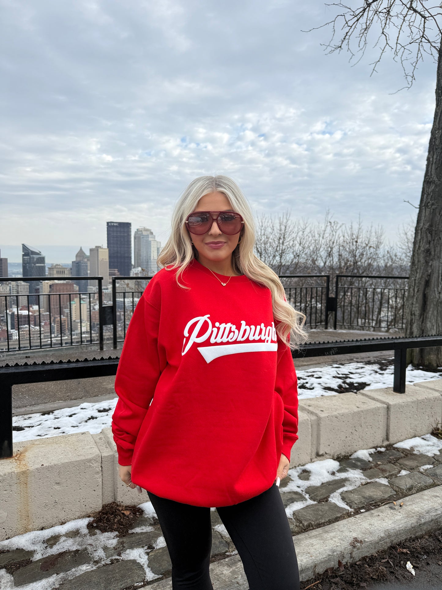 Red Pittsburgh Varsity Crew