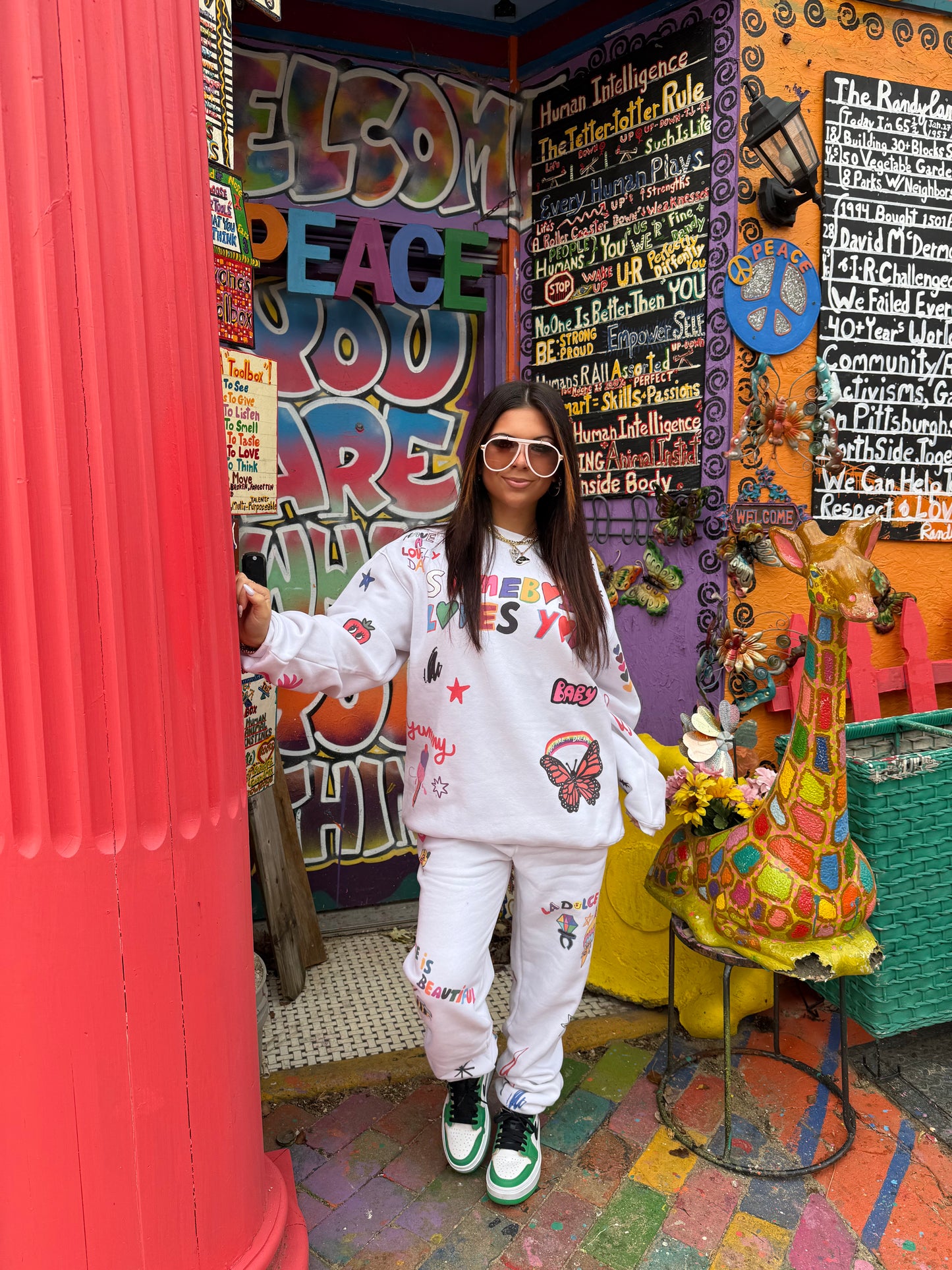 The Mayfair Group Somebody Loves You Crewneck